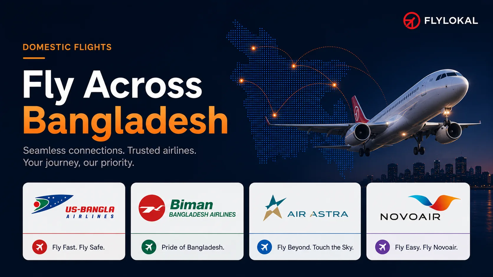 Fly Across Bangladesh